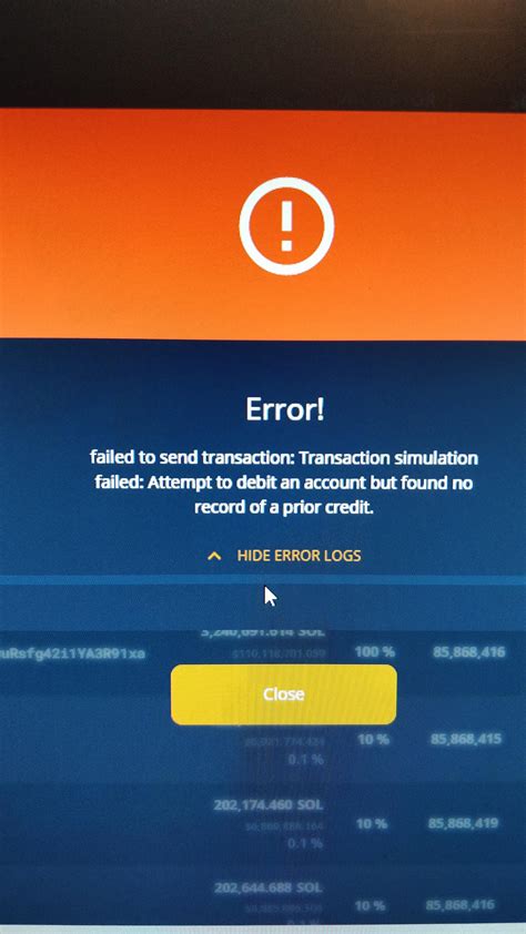 Solana: 'Transaction simulation failed: Error processing Instruction 0: Provided owner is not allowed'
