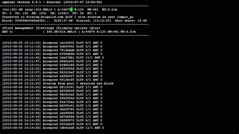 Ethereum: cgminer Rejected as lowdifficulty
