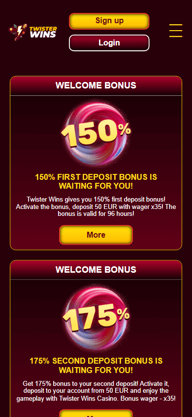 Twister Wins Casino Online Games