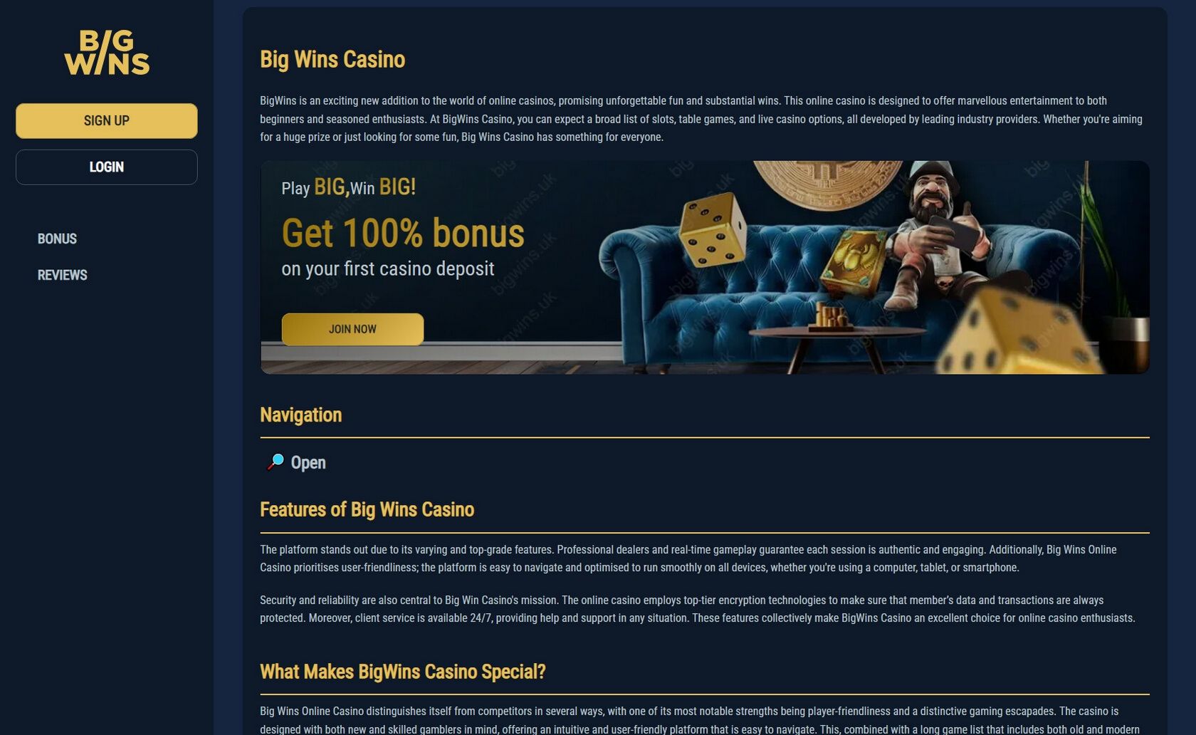 Bigwins.bet Gambling Establishment Bonus Codes